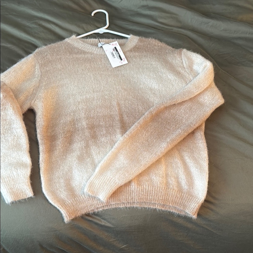 Sage the Label Reach for the Stars Ombre Sweater - Taupe